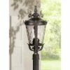 John Timberland Traditional Outdoor Post Light Textured Black Scroll 25" Clear Hammered Glass for Exterior Garden Yard 1 John Timberland Traditional Outdoor Post Light Textured Black Scroll 25" Clear Hammered Glass for Exterior Garden Yard -Outdoor Lighting Official Shop unnamed file 2387