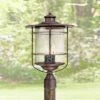 Franklin Iron Works Industrial Farmhouse Outdoor Post Light Bronze 19 3/4" Clear Seedy Glass Lantern for Exterior Garden Yard 1 Franklin Iron Works Industrial Farmhouse Outdoor Post Light Bronze 19 3/4" Clear Seedy Glass Lantern for Exterior Garden Yard -Outdoor Lighting Official Shop unnamed file 2416