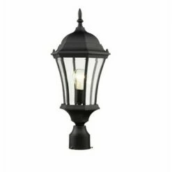 1 Light Outdoor Incandescent Post Sconce Black - Aurora Lighting 9 1 Light Outdoor Incandescent Post Sconce Black - Aurora Lighting -Outdoor Lighting Official Shop unnamed file 2435