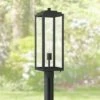 John Timberland Modern Contemporary Outdoor Post Light Fixture Mystic Black 21 3/4" Clear Glass Exterior House Porch Patio Outside 1 John Timberland Modern Contemporary Outdoor Post Light Fixture Mystic Black 21 3/4" Clear Glass Exterior House Porch Patio Outside -Outdoor Lighting Official Shop unnamed file 2436