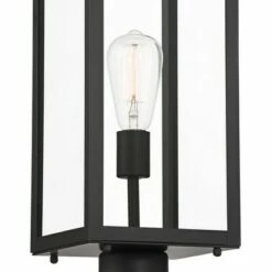 John Timberland Modern Contemporary Outdoor Post Light Fixture Mystic Black 21 3/4" Clear Glass Exterior House Porch Patio Outside 9 John Timberland Modern Contemporary Outdoor Post Light Fixture Mystic Black 21 3/4" Clear Glass Exterior House Porch Patio Outside -Outdoor Lighting Official Shop unnamed file 2437