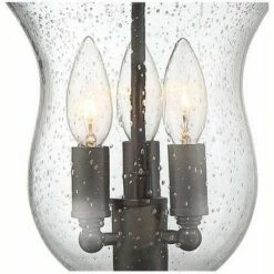 Franklin Iron Works Outdoor Post Light Fixture LED Dimmable Bronze 19" Clear Seedy Glass for Exterior Garden Yard Driveway 10 Franklin Iron Works Outdoor Post Light Fixture LED Dimmable Bronze 19" Clear Seedy Glass for Exterior Garden Yard Driveway -Outdoor Lighting Official Shop unnamed file 2465