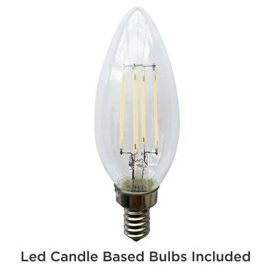 Franklin Iron Works Outdoor Post Light Fixture LED Dimmable Bronze 19" Clear Seedy Glass for Exterior Garden Yard Driveway 8 Franklin Iron Works Outdoor Post Light Fixture LED Dimmable Bronze 19" Clear Seedy Glass for Exterior Garden Yard Driveway - Image 6