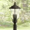 Franklin Iron Works Outdoor Post Light Fixture LED Dimmable Bronze 23" Clear Seedy Glass for Exterior Garden Yard Driveway 2 Franklin Iron Works Outdoor Post Light Fixture LED Dimmable Bronze 23" Clear Seedy Glass for Exterior Garden Yard Driveway -Outdoor Lighting Official Shop unnamed file 2482