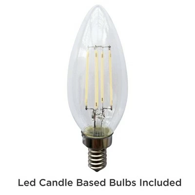 Franklin Iron Works Outdoor Post Light Fixture LED Dimmable Bronze 23" Clear Seedy Glass for Exterior Garden Yard Driveway 7 Franklin Iron Works Outdoor Post Light Fixture LED Dimmable Bronze 23" Clear Seedy Glass for Exterior Garden Yard Driveway - Image 5