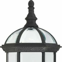 1 Light Outdoor Textured Post Wall Light Black - Aurora Lighting 6 1 Light Outdoor Textured Post Wall Light Black - Aurora Lighting -Outdoor Lighting Official Shop unnamed file 2503