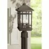 Kathy Ireland J du J Sierra Craftsman 14" High Outdoor Post Mount Light -Outdoor Lighting Official Shop unnamed file 2520