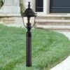 John Timberland Traditional Outdoor Post Light Fixture LED Black 35 1/2" Seeded Glass for Exterior Garden Yard Driveway Walkway 2 John Timberland Traditional Outdoor Post Light Fixture LED Black 35 1/2" Seeded Glass for Exterior Garden Yard Driveway Walkway -Outdoor Lighting Official Shop unnamed file 2526