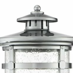 Franklin Iron Works Industrial Outdoor Post Light Fixture with Adaptor Chrome 15 1/2" Seedy Glass Damp Location for Exterior House 8 Franklin Iron Works Industrial Outdoor Post Light Fixture with Adaptor Chrome 15 1/2" Seedy Glass Damp Location for Exterior House -Outdoor Lighting Official Shop unnamed file 2529