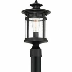 Franklin Iron Works Modern Outdoor Post Light Matte Black 16 1/4" Clear Seedy Glass Exterior House Porch Patio Outside Deck Garage 12 Franklin Iron Works Modern Outdoor Post Light Matte Black 16 1/4" Clear Seedy Glass Exterior House Porch Patio Outside Deck Garage -Outdoor Lighting Official Shop unnamed file 2609