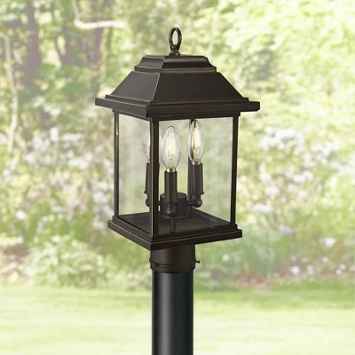 Minka Lavery Mariner's Pointe 17 1/4" High Bronze Outdoor Post Light 2 Minka Lavery Mariner's Pointe 17 1/4" High Bronze Outdoor Post Light