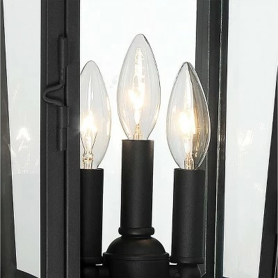 Minka Lavery Houghton Hall 15 3/4" High Sand Coal Outdoor Post Light 2 Minka Lavery Houghton Hall 15 3/4" High Sand Coal Outdoor Post Light