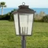 Minka Lavery Irvington Manor 24 1/4"H Chelesa Bronze Outdoor Post Light