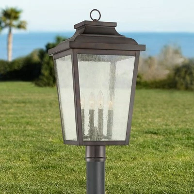 Minka Lavery Irvington Manor 24 1/4"H Chelesa Bronze Outdoor Post Light 3 Minka Lavery Irvington Manor 24 1/4"H Chelesa Bronze Outdoor Post Light