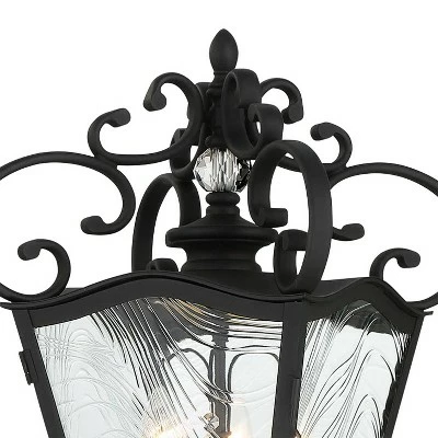 Minka Lavery Brixton Ivy 23" High Coal Outdoor Post Light 3 Minka Lavery Brixton Ivy 23" High Coal Outdoor Post Light - Image 2