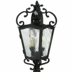 Minka Lavery Brixton Ivy 28 1/4" High Coal Outdoor Post Light