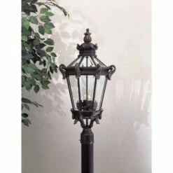 Minka Lavery Stratford Hall Collection 28" High Post Mount