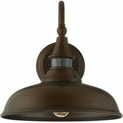 John Timberland Farmhouse Outdoor Barn Light Fixture Bronze 12 1/2" Motion Sensor for Exterior House Porch Patio Outside Home -Outdoor Lighting Official Shop unnamed file 2928