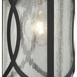 John Timberland Industrial Farmhouse Outdoor Wall Light Fixtures Set of 2 Black 15 1/2" Glass Dusk To Dawn Motion Sensor Exterior -Outdoor Lighting Official Shop unnamed file 2953