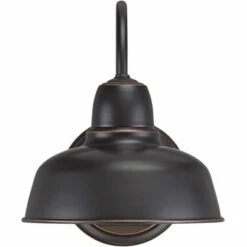John Timberland Industrial Outdoor Wall Light Fixtures Set of 2 Oil-Rubbed Bronze 11 1/4" Exterior House Porch Patio Outside Home -Outdoor Lighting Official Shop unnamed file 2975
