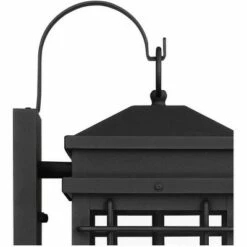 John Timberland Outdoor Wall Light Fixture Textured Black Steel 17" Clear Glass Lantern for Exterior House Porch Patio Deck 11 John Timberland Outdoor Wall Light Fixture Textured Black Steel 17" Clear Glass Lantern for Exterior House Porch Patio Deck -Outdoor Lighting Official Shop unnamed file 2981