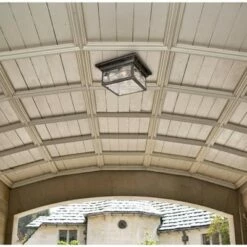 Franklin Iron Works Country Cottage Outdoor Ceiling Light French Bronze Leaf and Vine Motif 11" Clear Seedy Glass for Patio Porch 13 Franklin Iron Works Country Cottage Outdoor Ceiling Light French Bronze Leaf and Vine Motif 11" Clear Seedy Glass for Patio Porch -Outdoor Lighting Official Shop unnamed file 302