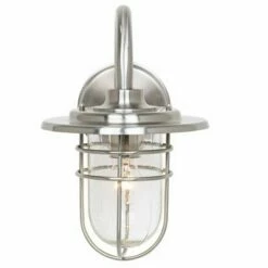 John Timberland Industrial Outdoor Wall Light Fixture Brushed Nickel 12 3/4" Caged Seeded Glass for House Porch Patio Barn 14 John Timberland Industrial Outdoor Wall Light Fixture Brushed Nickel 12 3/4" Caged Seeded Glass for House Porch Patio Barn -Outdoor Lighting Official Shop unnamed file 3052