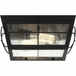 John Timberland Modern Outdoor Ceiling Fixture Matte Black 5" Clear Glass for Exterior House Porch Patio Outside Deck Garage Front 14 John Timberland Modern Outdoor Ceiling Fixture Matte Black 5" Clear Glass for Exterior House Porch Patio Outside Deck Garage Front -Outdoor Lighting Official Shop unnamed file 308