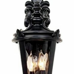John Timberland Traditional Outdoor Wall Light Fixture Textured Black French 21 3/4" Clear Hammered Glass for Exterior House Porch 10 John Timberland Traditional Outdoor Wall Light Fixture Textured Black French 21 3/4" Clear Hammered Glass for Exterior House Porch -Outdoor Lighting Official Shop unnamed file 3091