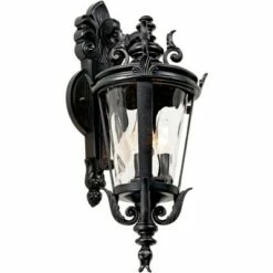 John Timberland Traditional Outdoor Wall Light Fixture Textured Black French 21 3/4" Clear Hammered Glass for Exterior House Porch 13 John Timberland Traditional Outdoor Wall Light Fixture Textured Black French 21 3/4" Clear Hammered Glass for Exterior House Porch -Outdoor Lighting Official Shop unnamed file 3094
