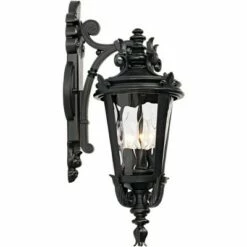 John Timberland Traditional Outdoor Wall Light Fixture Textured Black French 21 3/4" Clear Hammered Glass for Exterior House Porch 14 John Timberland Traditional Outdoor Wall Light Fixture Textured Black French 21 3/4" Clear Hammered Glass for Exterior House Porch -Outdoor Lighting Official Shop unnamed file 3095