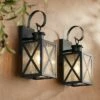 John Timberland Vintage Outdoor Wall Light Fixtures Set of 2 Textured Black 14 1/2" Dusk to Dawn Motion Sensor for Exterior House -Outdoor Lighting Official Shop unnamed file 3101