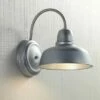 John Timberland Rustic Outdoor Wall Light Fixture Urban Barn Galvanized 11 1/4" Sconce for House Farmhouse Deck Porch Patio -Outdoor Lighting Official Shop unnamed file 3141