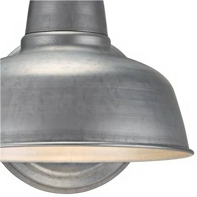 John Timberland Rustic Outdoor Wall Light Fixture Urban Barn Galvanized 11 1/4" Sconce for House Farmhouse Deck Porch Patio 4 John Timberland Rustic Outdoor Wall Light Fixture Urban Barn Galvanized 11 1/4" Sconce for House Farmhouse Deck Porch Patio - Image 2