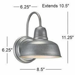 John Timberland Rustic Outdoor Wall Light Fixture Urban Barn Galvanized 11 1/4" Sconce for House Farmhouse Deck Porch Patio 14 John Timberland Rustic Outdoor Wall Light Fixture Urban Barn Galvanized 11 1/4" Sconce for House Farmhouse Deck Porch Patio -Outdoor Lighting Official Shop unnamed file 3146