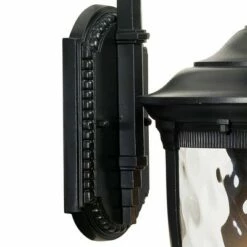 John Timberland Outdoor Wall Light Fixture Textured Black 20 1/2" Hammered Glass Exterior House Patio Porch 10 John Timberland Outdoor Wall Light Fixture Textured Black 20 1/2" Hammered Glass Exterior House Patio Porch -Outdoor Lighting Official Shop unnamed file 3163