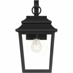 John Timberland Outdoor Wall Light Fixture Texturized Black Steel 15 1/4" Clear Glass Lantern for Exterior House Porch Patio 13 John Timberland Outdoor Wall Light Fixture Texturized Black Steel 15 1/4" Clear Glass Lantern for Exterior House Porch Patio -Outdoor Lighting Official Shop unnamed file 3189
