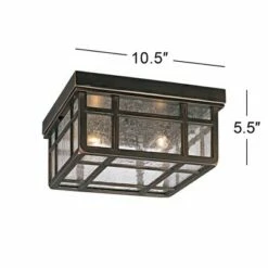 Kathy Ireland Sierra Craftsman 10 1/2" Wide Ceiling Light 11 Kathy Ireland Sierra Craftsman 10 1/2" Wide Ceiling Light -Outdoor Lighting Official Shop unnamed file 320