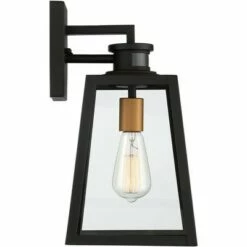 John Timberland Industrial Outdoor Wall Light Fixture Black 14 3/4" Clear Glass Dusk To Dawn Motion Sensor Exterior Porch Patio -Outdoor Lighting Official Shop unnamed file 3203