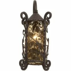 John Timberland Rustic Outdoor Wall Light Fixture Dark Walnut Iron Twists 18 1/2" Champagne Hammered Glass for Exterior House Deck 13 John Timberland Rustic Outdoor Wall Light Fixture Dark Walnut Iron Twists 18 1/2" Champagne Hammered Glass for Exterior House Deck -Outdoor Lighting Official Shop unnamed file 3224