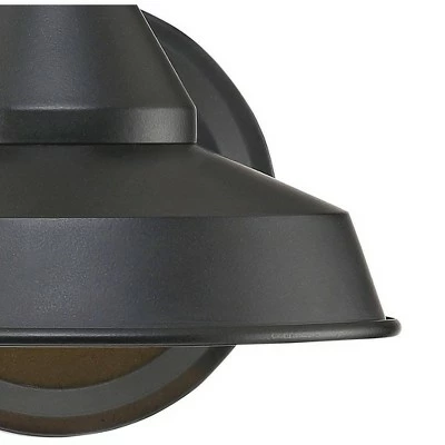 John Timberland Farmhouse Outdoor Barn Light Fixture LED Black Metal 8 1/2" Dark Sky for Exterior House Porch Patio Deck 4 John Timberland Farmhouse Outdoor Barn Light Fixture LED Black Metal 8 1/2" Dark Sky for Exterior House Porch Patio Deck - Image 2