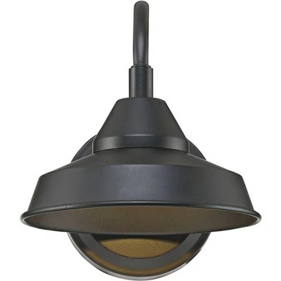 John Timberland Farmhouse Outdoor Barn Light Fixture LED Black Metal 8 1/2" Dark Sky for Exterior House Porch Patio Deck 6 John Timberland Farmhouse Outdoor Barn Light Fixture LED Black Metal 8 1/2" Dark Sky for Exterior House Porch Patio Deck - Image 4