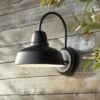 John Timberland Rustic Outdoor Wall Light Fixture Urban Barn Farmhouse Black 13" for Exterior House Porch Patio -Outdoor Lighting Official Shop unnamed file 3292