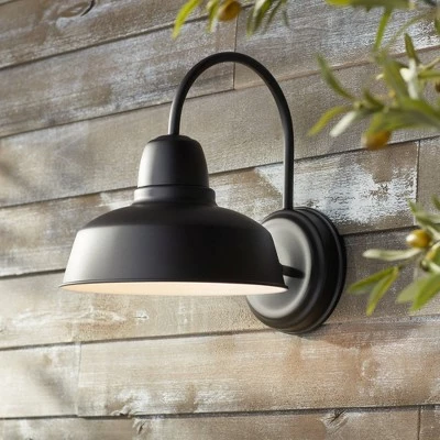 John Timberland Rustic Outdoor Wall Light Fixture Urban Barn Farmhouse Black 13" for Exterior House Porch Patio 3 John Timberland Rustic Outdoor Wall Light Fixture Urban Barn Farmhouse Black 13" for Exterior House Porch Patio