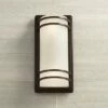 John Timberland Modern Outdoor Wall Sconce Fixture Rubbed Bronze 16" Opal Etched Glass for Exterior House Porch Patio 1 John Timberland Modern Outdoor Wall Sconce Fixture Rubbed Bronze 16" Opal Etched Glass for Exterior House Porch Patio -Outdoor Lighting Official Shop unnamed file 3355