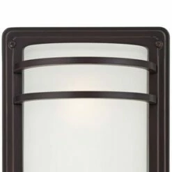 John Timberland Modern Outdoor Wall Sconce Fixture Rubbed Bronze 16" Opal Etched Glass for Exterior House Porch Patio 7 John Timberland Modern Outdoor Wall Sconce Fixture Rubbed Bronze 16" Opal Etched Glass for Exterior House Porch Patio -Outdoor Lighting Official Shop unnamed file 3356