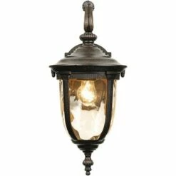 John Timberland Outdoor Wall Light Fixture Bronze 16 1/2" Hammered Glass Sconce for House Deck Patio Porch -Outdoor Lighting Official Shop unnamed file 3373