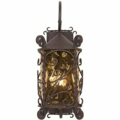 John Timberland Rustic Outdoor Wall Light Fixture Dark Walnut Iron Scroll 23 3/4" Champagne Hammered Glass for Exterior House Deck 9 John Timberland Rustic Outdoor Wall Light Fixture Dark Walnut Iron Scroll 23 3/4" Champagne Hammered Glass for Exterior House Deck -Outdoor Lighting Official Shop unnamed file 3389