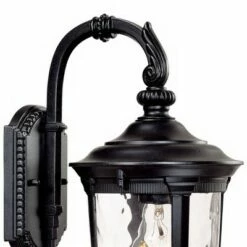John Timberland Traditional Outdoor Wall Light Fixture Black 16.5" Hammered Glass for Exterior Porch Patio 8 John Timberland Traditional Outdoor Wall Light Fixture Black 16.5" Hammered Glass for Exterior Porch Patio -Outdoor Lighting Official Shop unnamed file 3396