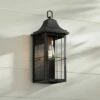 John Timberland Traditional Outdoor Wall Light Fixture Black Warm Gold 18 1/2" Clear Glass Panels for Exterior House Porch Patio 2 John Timberland Traditional Outdoor Wall Light Fixture Black Warm Gold 18 1/2" Clear Glass Panels for Exterior House Porch Patio -Outdoor Lighting Official Shop unnamed file 3401